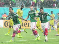 El grito de gol transmutó dos veces en reclamos en la garganta de Giovani dos Santos. MEXSPORT /