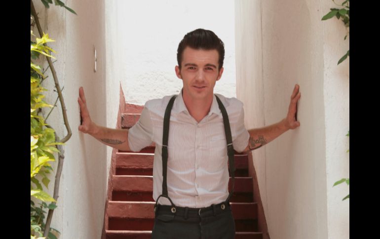 'Amo a mis fans mexicanos, son los mejores. Amo venir a México sobre cualquier otro país en el mundo', afirmó el cantante, Drake Bell. NTX /