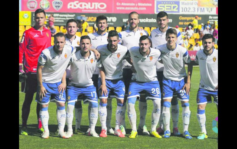 El pasado torneo el Real Zaragoza militó en la Liga Adelante, la división de plata de España. ESPECIAL /