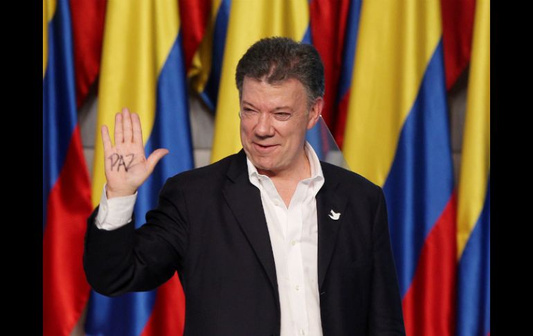 Juan Manuel Santos es reelecto presidente de Colombia. EFE /