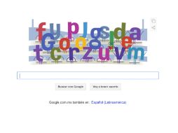 La palabra Google se esconde un poco entre letras coloridas; a la letra 'l' parece no importarle la celebración de la 'ola'. ESPECIAL /