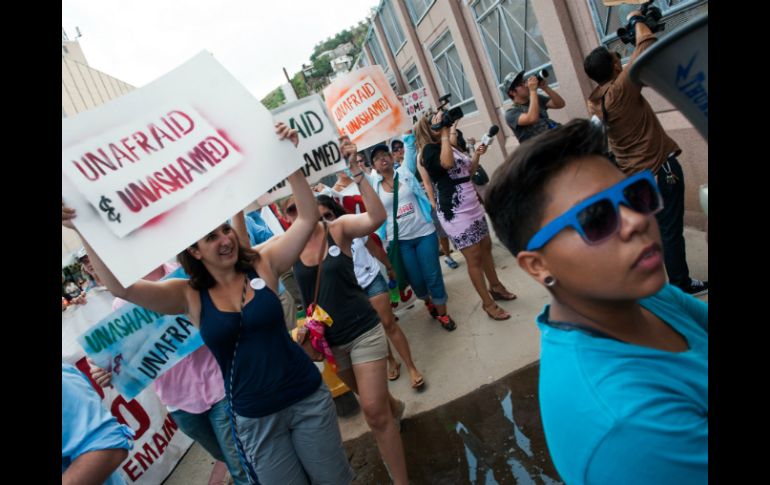 Los 'Dreamers' aumentan su presión para que se suspendan más deportaciones. ARCHIVO /