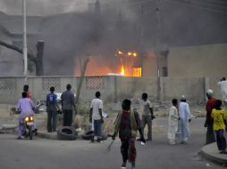 Boko Haram ha atacado en semanas recientes centros y bares donde la población disfruta de los partidos. ARCHIVO /