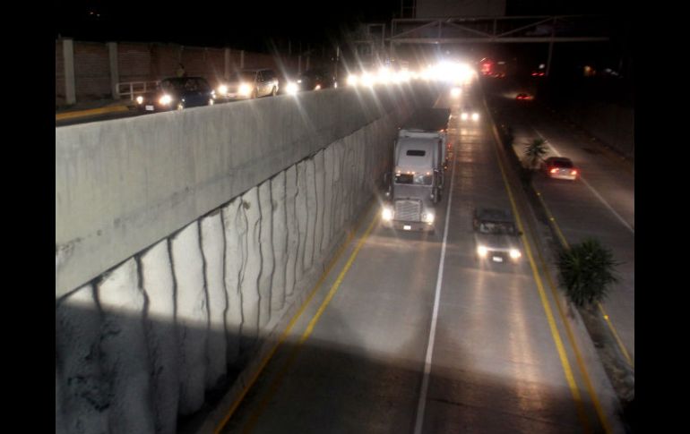 Por López Mateos y Ramón Corona transitan alrededor de 10 mil vehículos por hora.  /