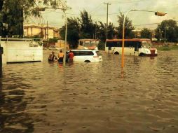 Las inundaciones demuestran las ineficiencias en la infraestructura de las calles de la Zona Metropolitana. ESPECIAL /