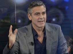 PARTIDO DEMÓCRATA. George Clooney tiene una estrecha relación con el partido.  /