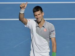 Novak Djokovic relegó al número uno mundial, Rafael Nadal. ARCHIVO /