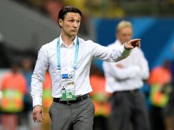 Niko Kovac se mostró satisfecho con el trabajo que realizaron sus jugadores ante Camerún. AFP /