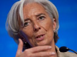 Christine Lagarde estará en el país los días 26 y 27 de julio. ARCHIVO /