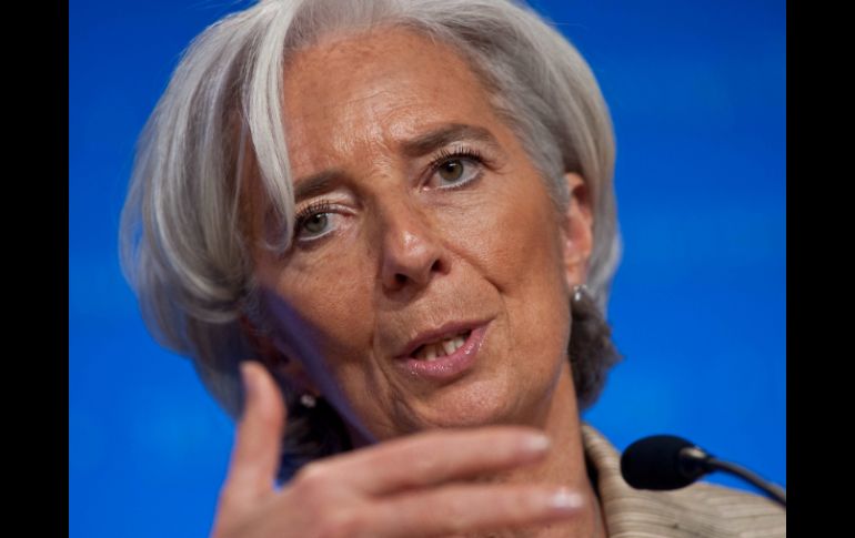 Christine Lagarde estará en el país los días 26 y 27 de julio. ARCHIVO /