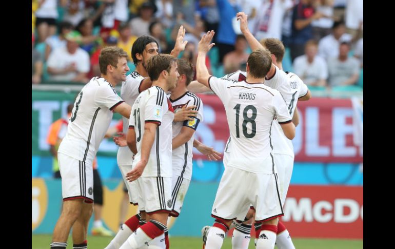 La escuadra alemana venció 4-0 a Portugal en su debut del Mundial y llegará por una segunda victoria. MEXSPORT /