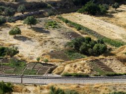 La UNESCO mencionó como amenaza 'el inicio de la construcción de un muro de separación que podría aislar a los campesinos'. AFP /