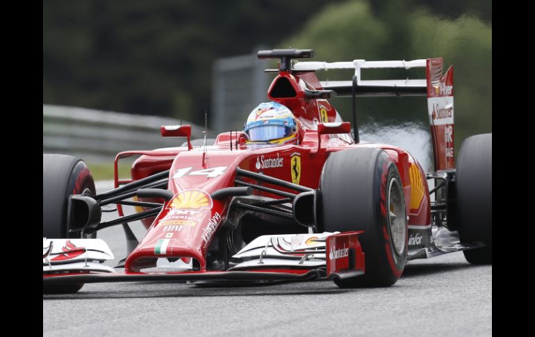 El piloto toma su cuarta posición como la mejor del año para él en lo que va del campeonato. AP /