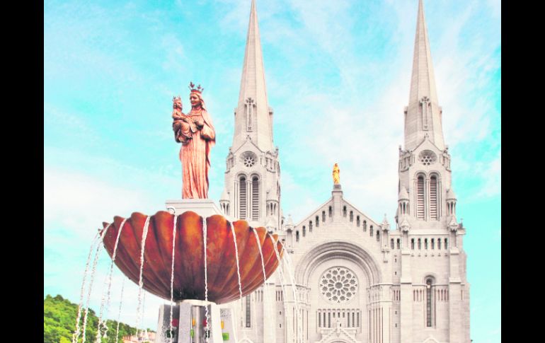 Santuario de Sainte-Anne de Beaupré. ESPECIAL /