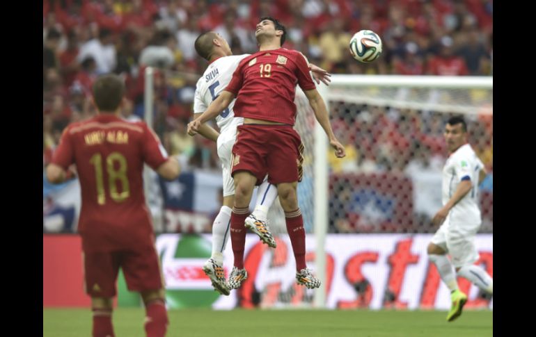 Los españoles dan un anticipado adiós a Brasil 2014 en su partido más intrascendente de los últimos años. MEXSPORT /