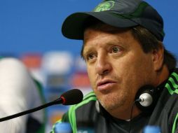 Miguel Herrera considera que si Croacia tiene gente en las mejores ligas de Europa es por su localización. EFE /