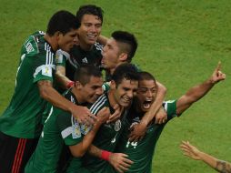 La selección mexicana ganó 3-1 ante la Selección de Croacia. AFP /