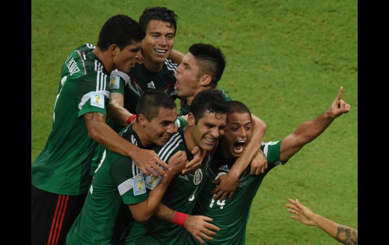 La selección mexicana ganó 3-1 ante la Selección de Croacia. AFP /