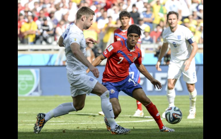 Costa Rica sorprendió a todos en la Copa del Mundo Brasil 2014 liderando el grupo C. MEXSPORT /