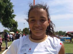 La pentatleta jalisciense María José Ramírez, durante la competencia se enfretará a lo mejor de Europa dentro de su categoría. ESPECIAL /