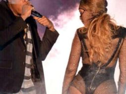 Beyoncé le roba el show a Jay-Z, durante su concierto en Miami. ESPECIAL /