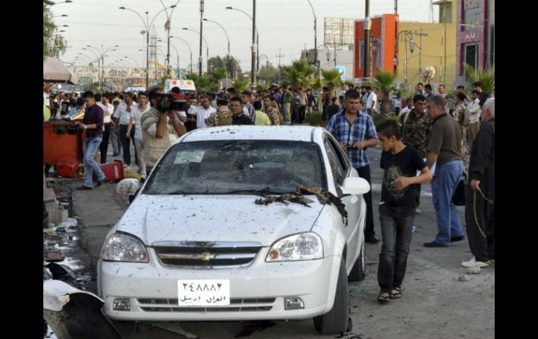 Los atentados terroristas y la violencia contra chiíes y efectivos de las fuerzas del orden han aumentado en Iraq. EFE /