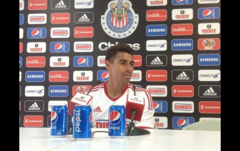 Araujo siente confianza en que el grupo logrará calificar a la Liguilla. Twitter: @Chivas. ESPECIAL /