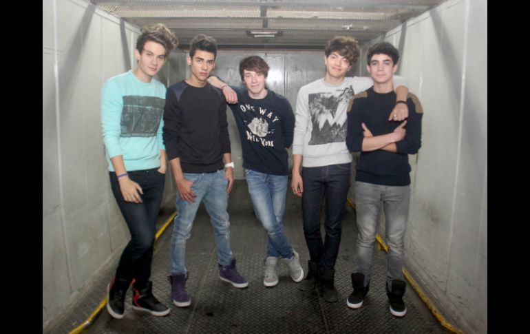 La banda CD9 es conformada por Bryan, Jos, Alonso, Alan y Freddy.  /