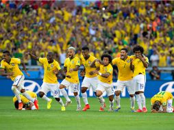 Brasil sufre, pero logra su pase a cuartos de final del Mundial de futbol. MEXSPORT /