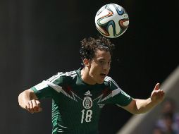 Andrés Guardado menciona que se van orgullosos por el esfuerzo, pero no satisfechos. EFE /