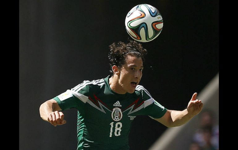 Andrés Guardado menciona que se van orgullosos por el esfuerzo, pero no satisfechos. EFE /