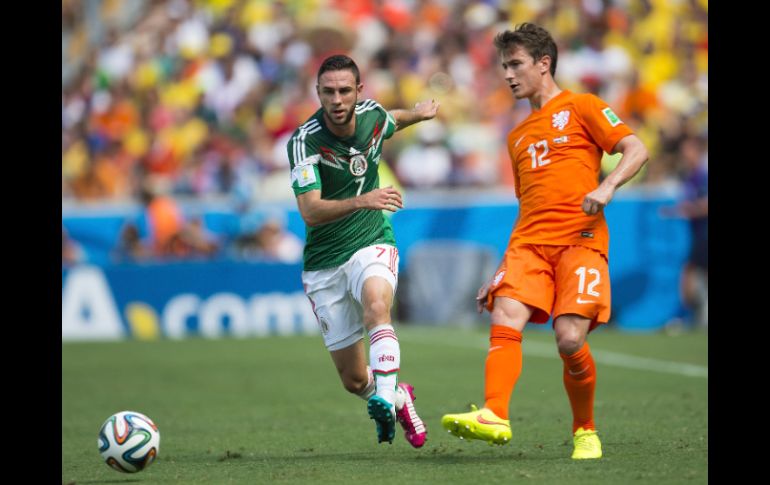 Miguel Layún agradece el apoyo que tuvieron durante todo el Mundial por parte de la afición. MEXSPORT /