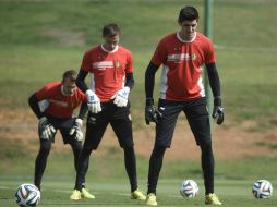 Thibaut Courtois es el ángel del equipo y uno de los más destacados. AFP /