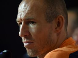 El delantero Arjen Robben dijo no tener miedo de que lo sancionen. AFP /