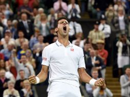 Novak Djokovic celebra su triunfo en el torneo. EFE /