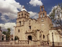 Imagen de la parroquia Nochistlán, en Amatitán. ARCHIVO /