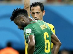 Las acusaciones de fraude de Camerún en el partido ante Croacia, provienen de una revista alemana. AP /