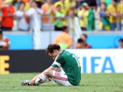 Guardado acepta que en el juego ante Holanda cometieron errores graves que al final les costaron la eliminación. NTX /