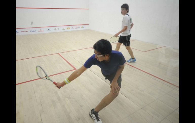 El Campeonato Nacional de Squash tiene el objetivo de reclutar a los mejores para próximos eventos internacionales. ARCHIVO /