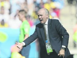 Con calma. Sabella aseguró que de momento no piensa en la final del torneo, y prefiere enfocarse en lo que serán los cuartos de final. AFP /