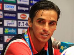 Bryan Ruiz dijo en una rueda de prensa que nada lo distraerá, lo único que tiene en mente es seguir avanzando. EFE /