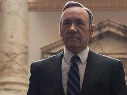 El actor Kevin Spacey interpreta al vicepresidente Frank Underwood, en la serie de culto de Netflix 'House of Cards'. ESPECIAL /