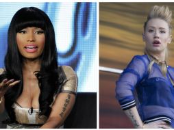 Nicki(i) aludió que Iggy(d) tiene un compositor fantasma a diferencia de ella que compone cada una de sus canciones. ARCHIVO /