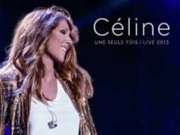 El nuevo disco de la cantante se titula 'Céline. Une Seule Fois Live 2013'. Fue grabado duarante un concierto en Quebec. ESPECIAL /