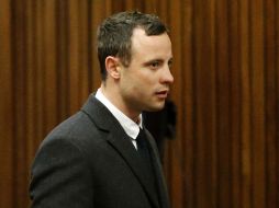 Pistorius es acusado de asesinar a su novia el 14 de febrero de 2013. AP /