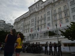 Whelan fue detenido en el hotel Copacabana Palace de Río de Janeiro. AFP /