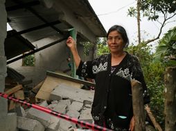 Los daños del sismo se registran en 17 municipios de las regiones Soconusco, Sierra e Istmo Costa. AFP /