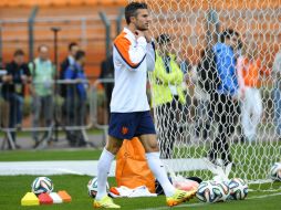 Robin van Persie es uno de los capitanes de la Selección holandesa. AP /