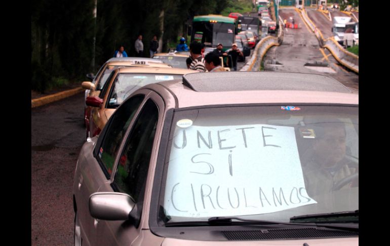 El pasado 4 de julio, habitantes del Valle de México se manifestaron para rechazar las modificaciones al programa. ARCHIVO /