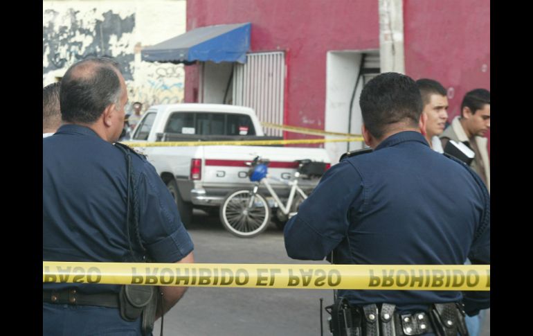 La Policía estatal señaló que los cinco cadáveres tenían heridas provocadas por un arma punzocortante. ARCHIVO /